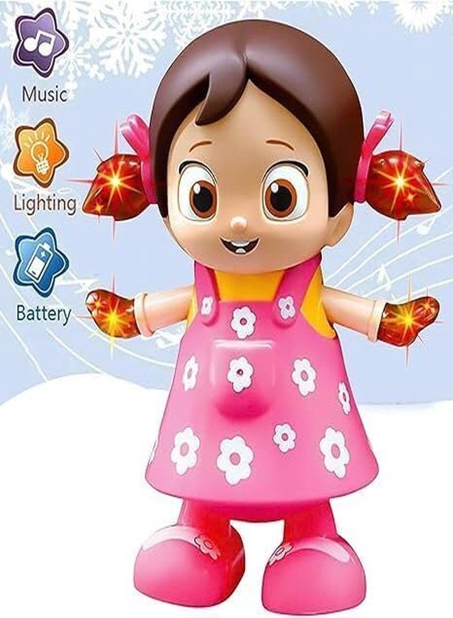 HDA GROUP Musical Sound Toy Musical Dancing Doll for Girls for Kids 3+ Years | Fun Musical Learning Toy with Lights & Sounds - Encourages Creativity, Hand-Eye Coordination (Multicolor) - Image 3